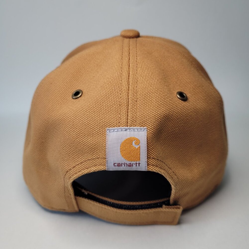 47 Brand Miami Marlins Hat Carhartt x '47 Mens Brown Adjustable Cap MLB Baseball - Picture 3 of 14
